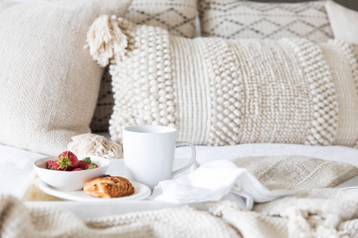 Breakfast in bed
